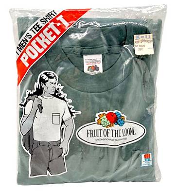Affordable Essentials: Fruit of the Loom Pocket T-Shirts, 4-Pack